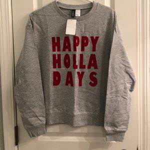 Happy Holla Days sweater H&M